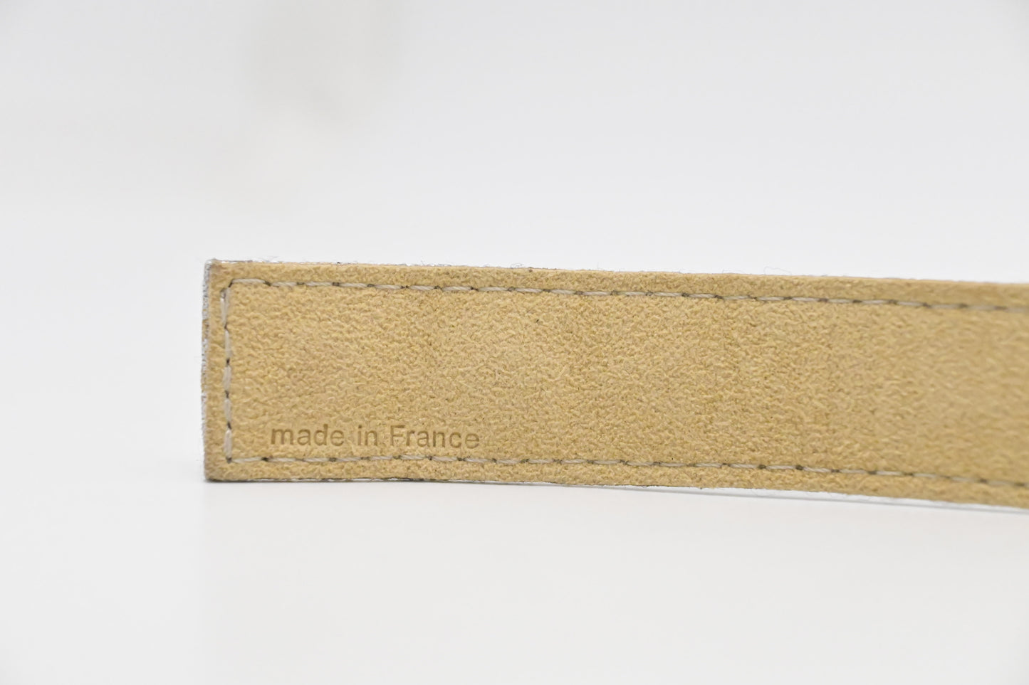 Louis Vuitton Kobe 2002 Bracelet in Silver and Beige Cloth