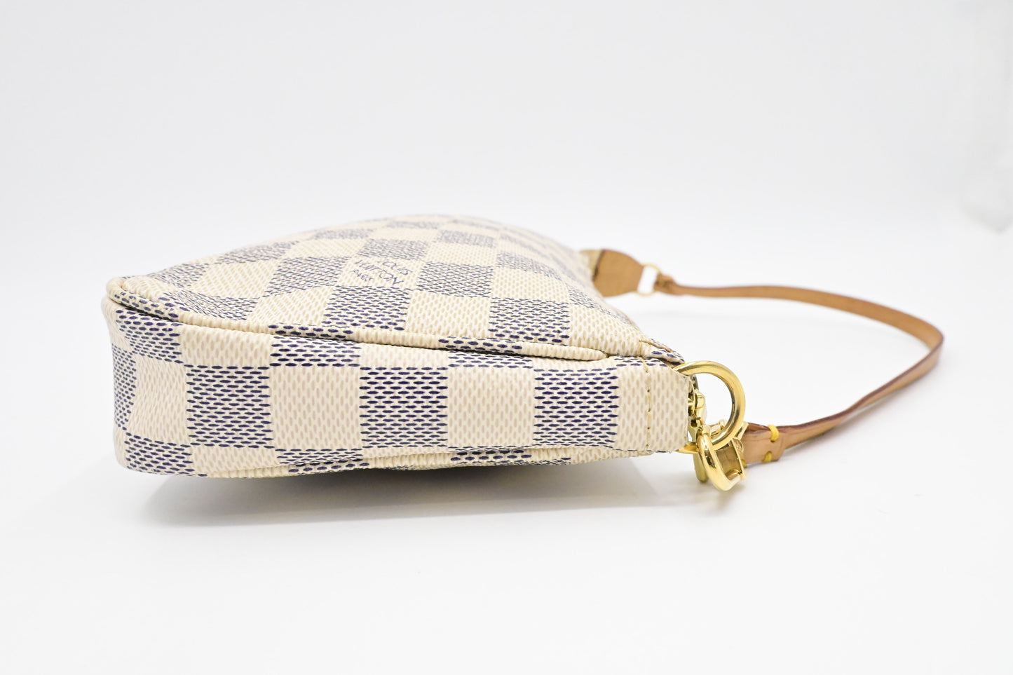 Louis Vuitton Pochette Accessoires in Damier Azur Canvas