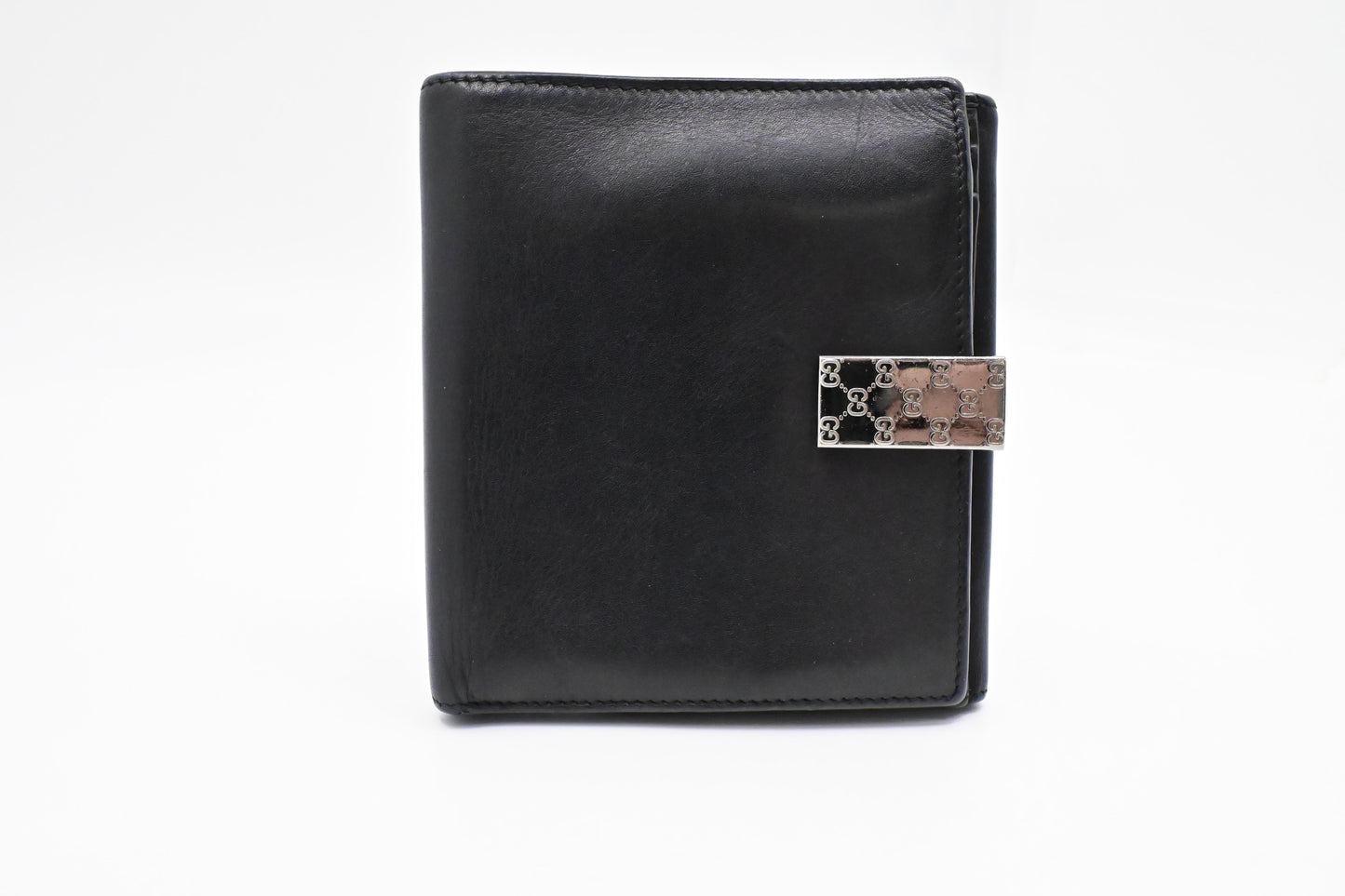 Gucci Bifold Wallet in Black Leather