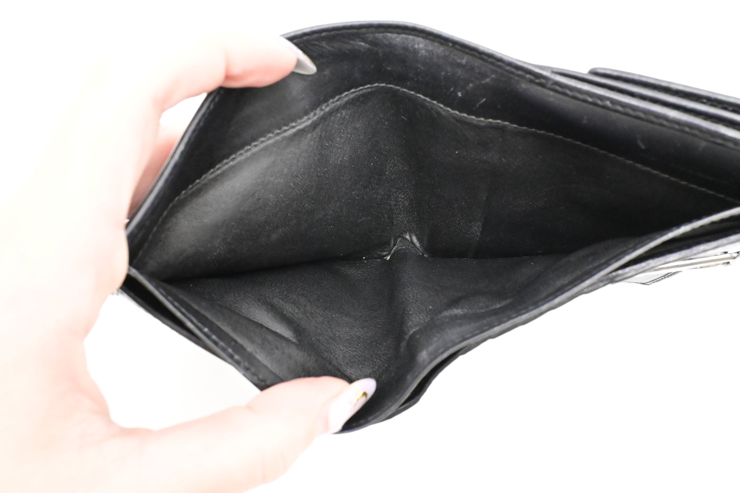 Gucci Bifold Wallet in Black Leather