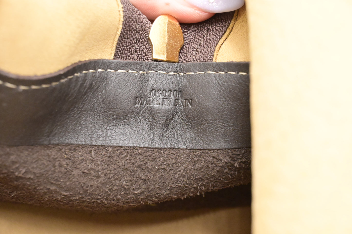 Loewe Amazona 44 in Brown Suede