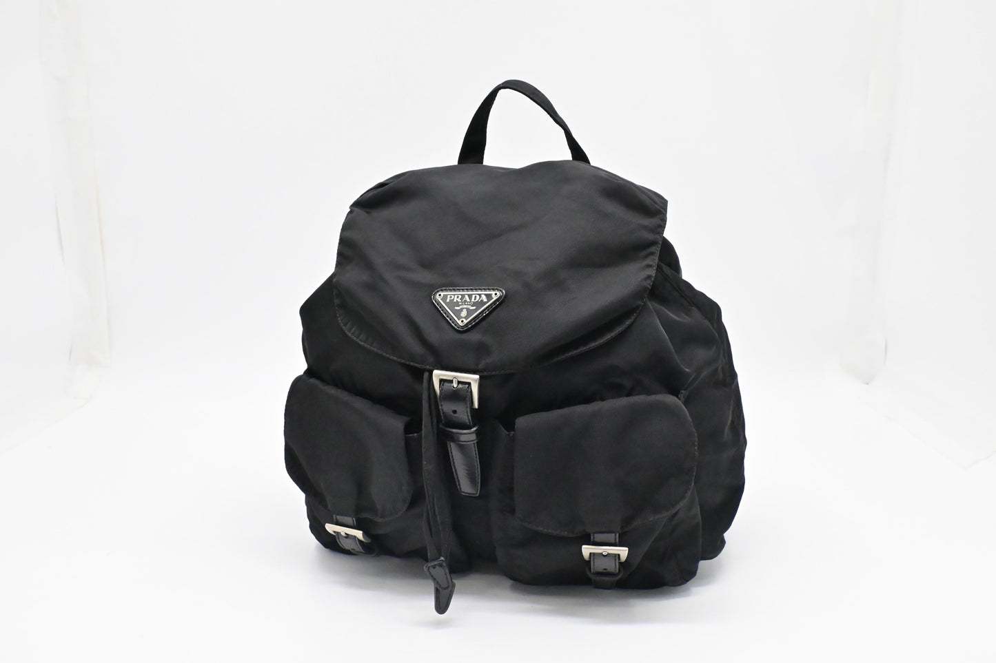 Prada Backpack in Black Nylon