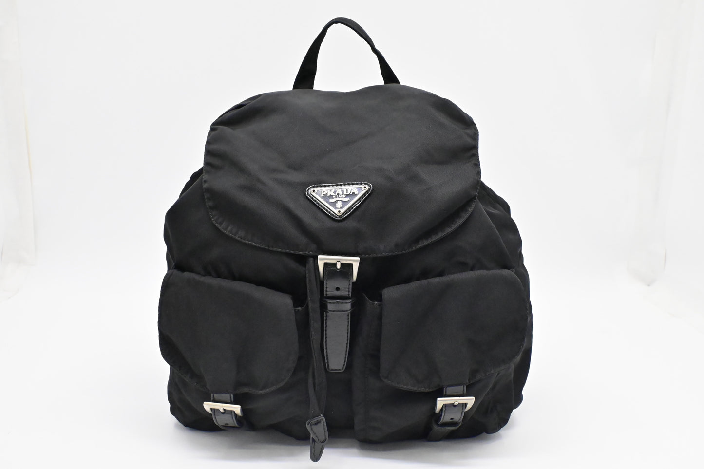 Prada Backpack in Black Nylon