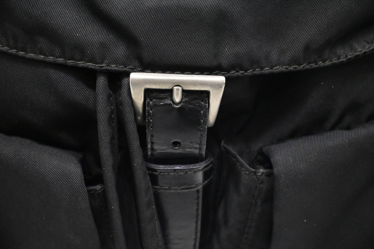 Prada Backpack in Black Nylon