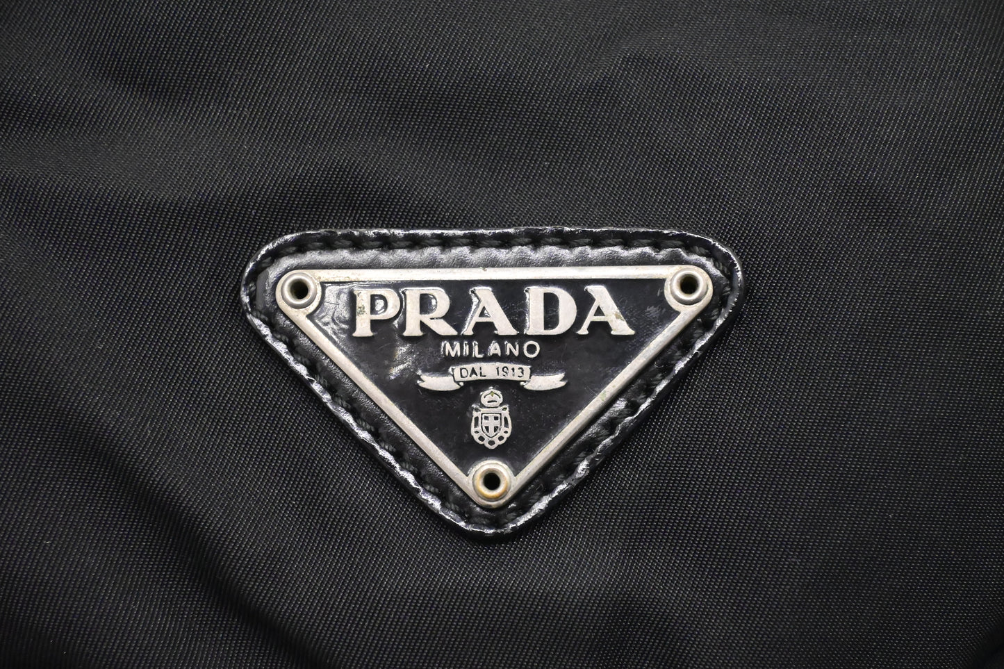 Prada Backpack in Black Nylon