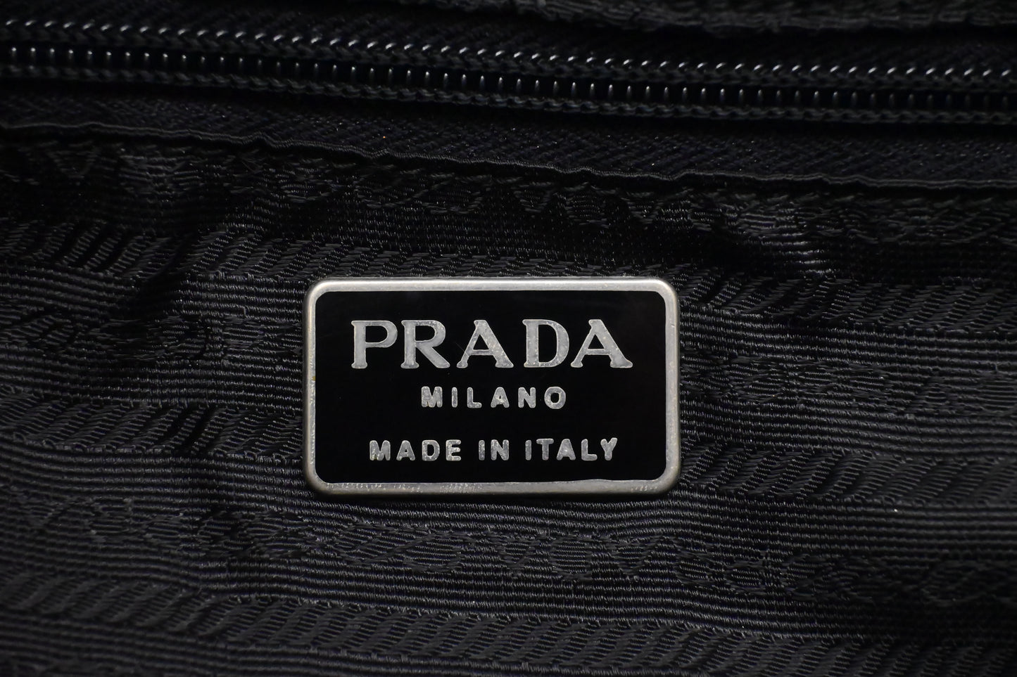 Prada Backpack in Black Nylon