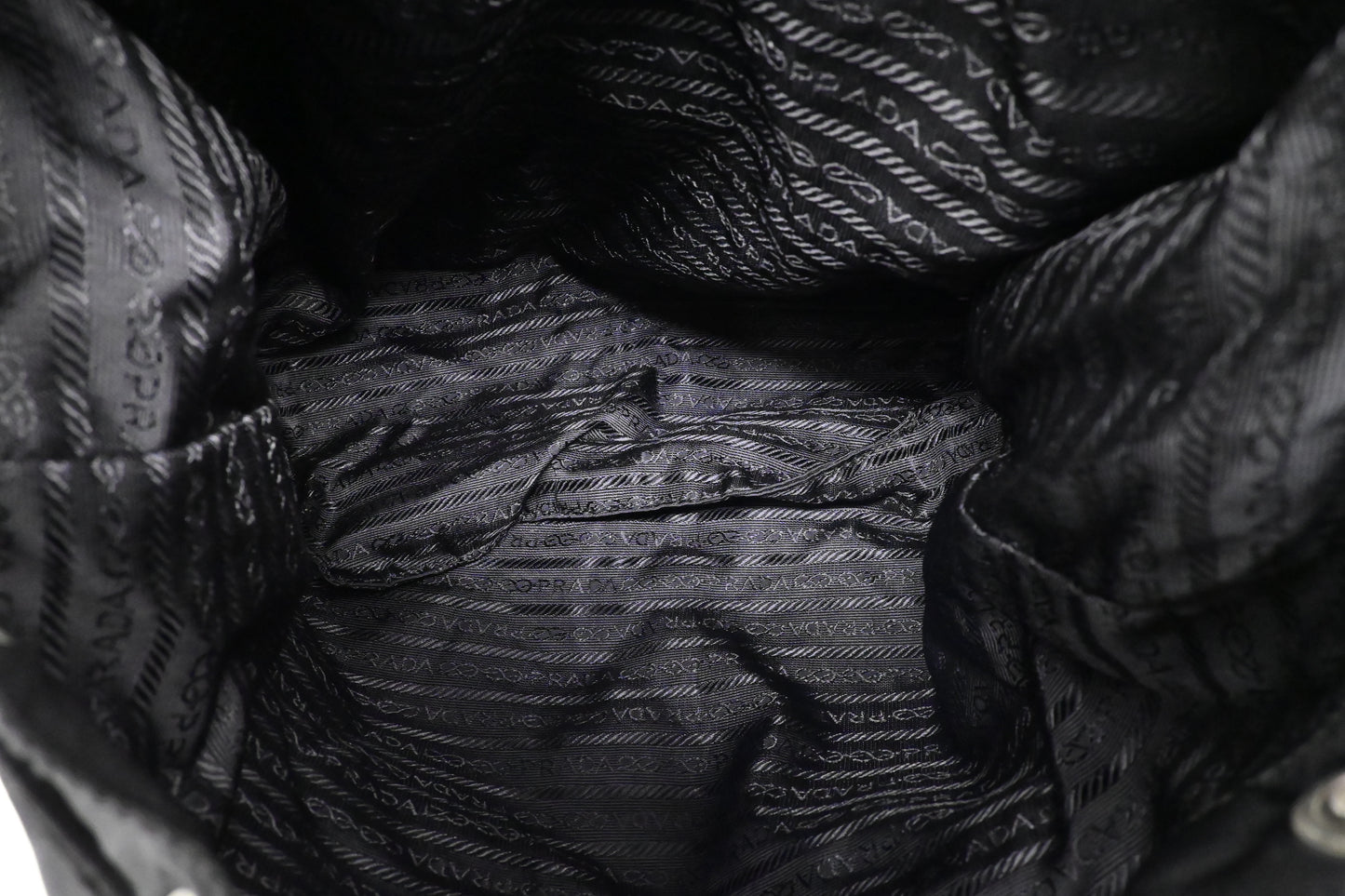 Prada Backpack in Black Nylon