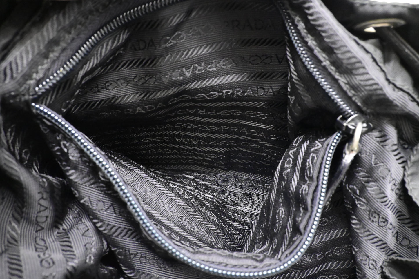 Prada Backpack in Black Nylon