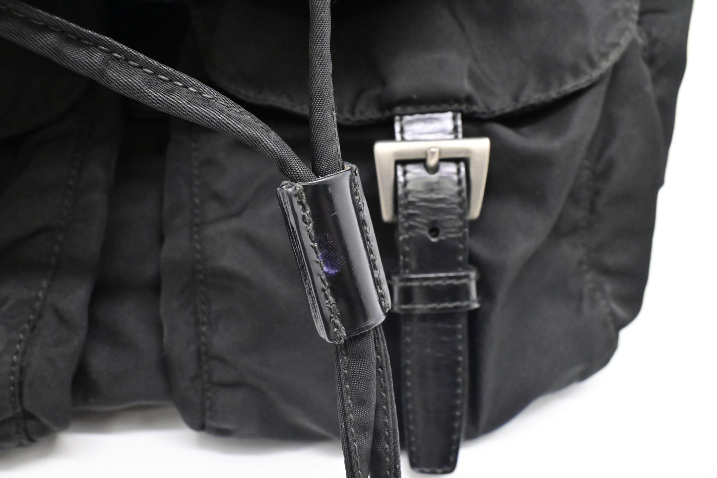 Prada Backpack in Black Nylon