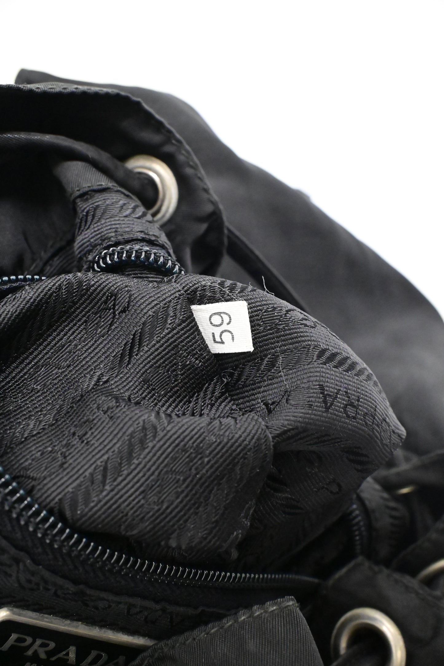Prada Backpack in Black Nylon