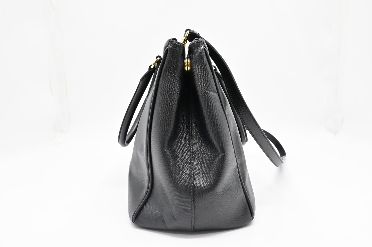 Prada Medium Galleria in Black Saffiano Leather