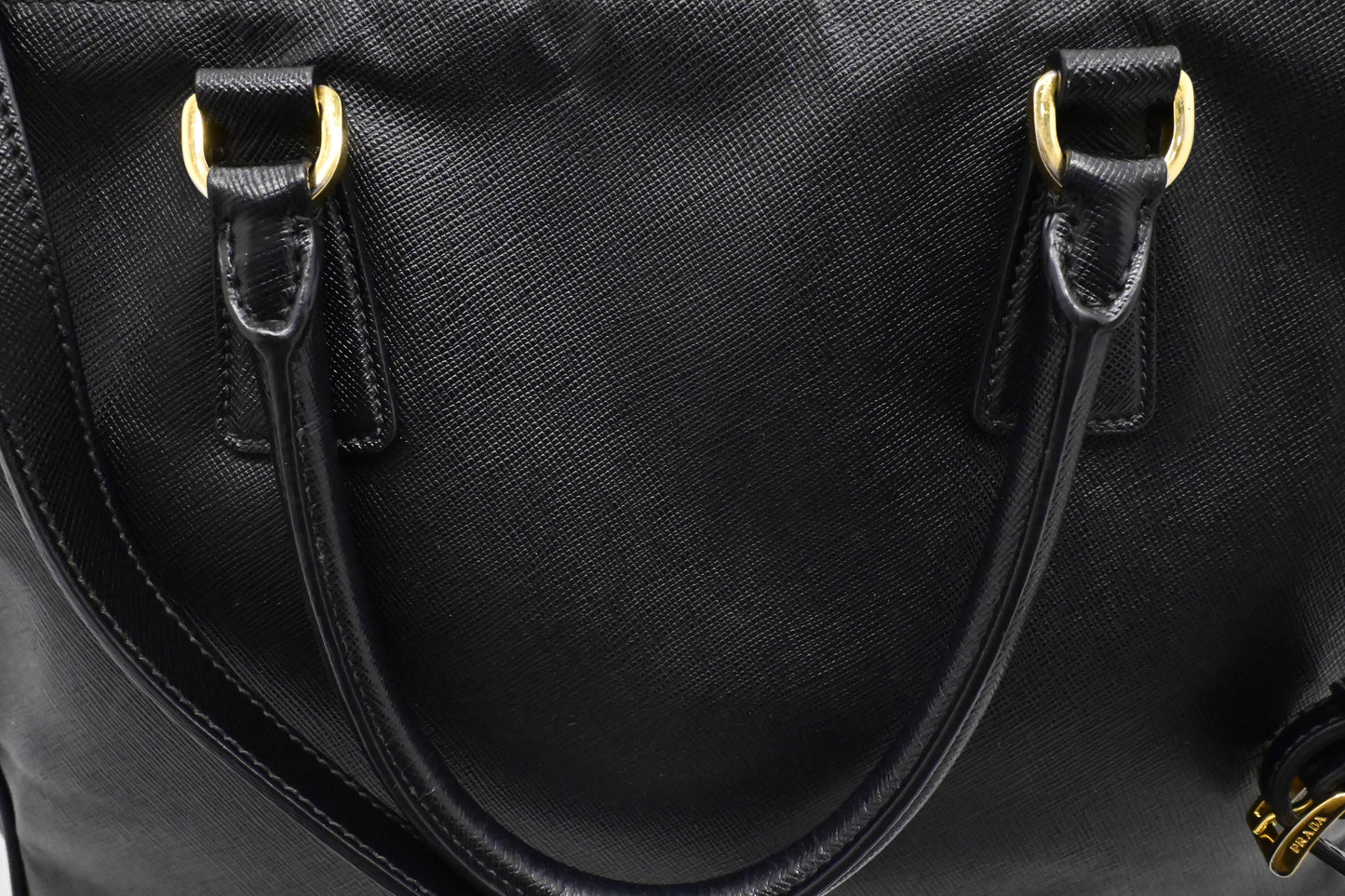 Prada Medium Galleria in Black Saffiano Leather