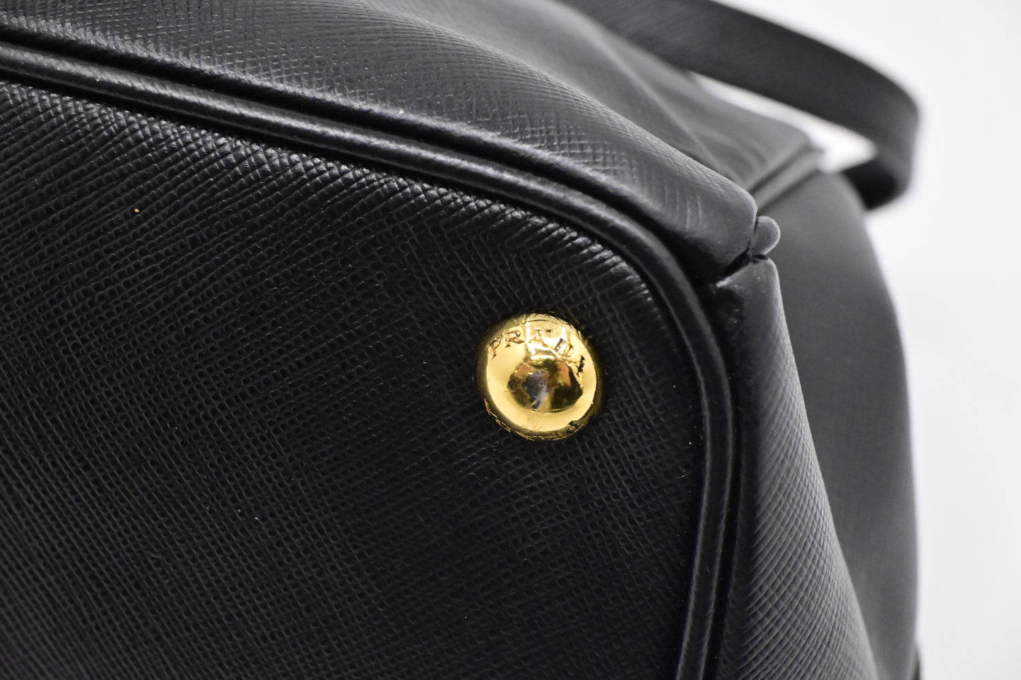 Prada Medium Galleria in Black Saffiano Leather