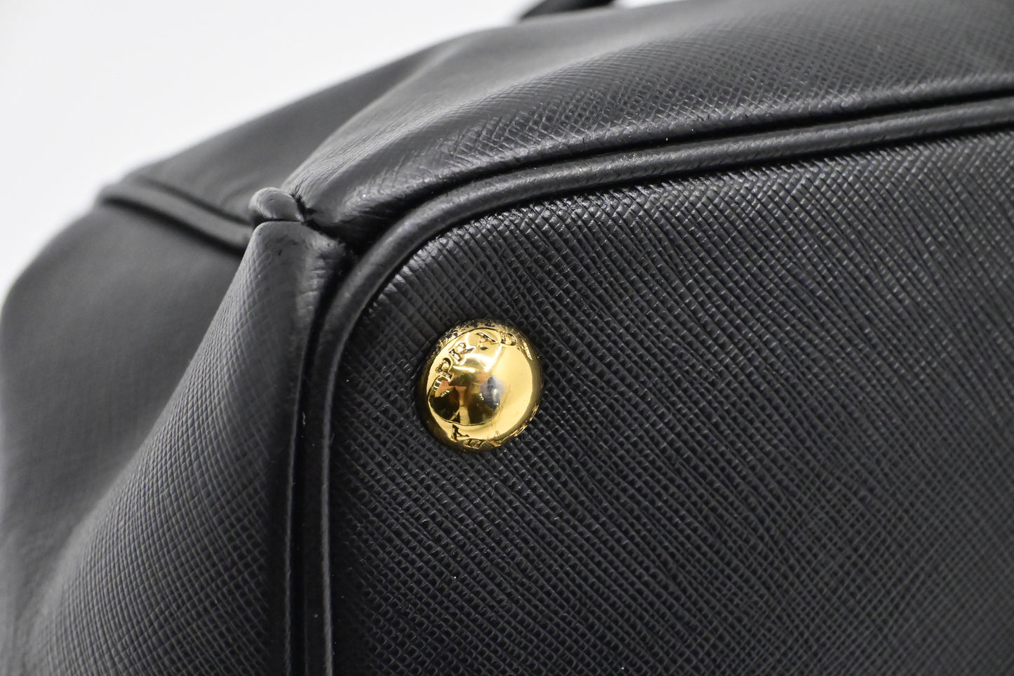 Prada Medium Galleria in Black Saffiano Leather
