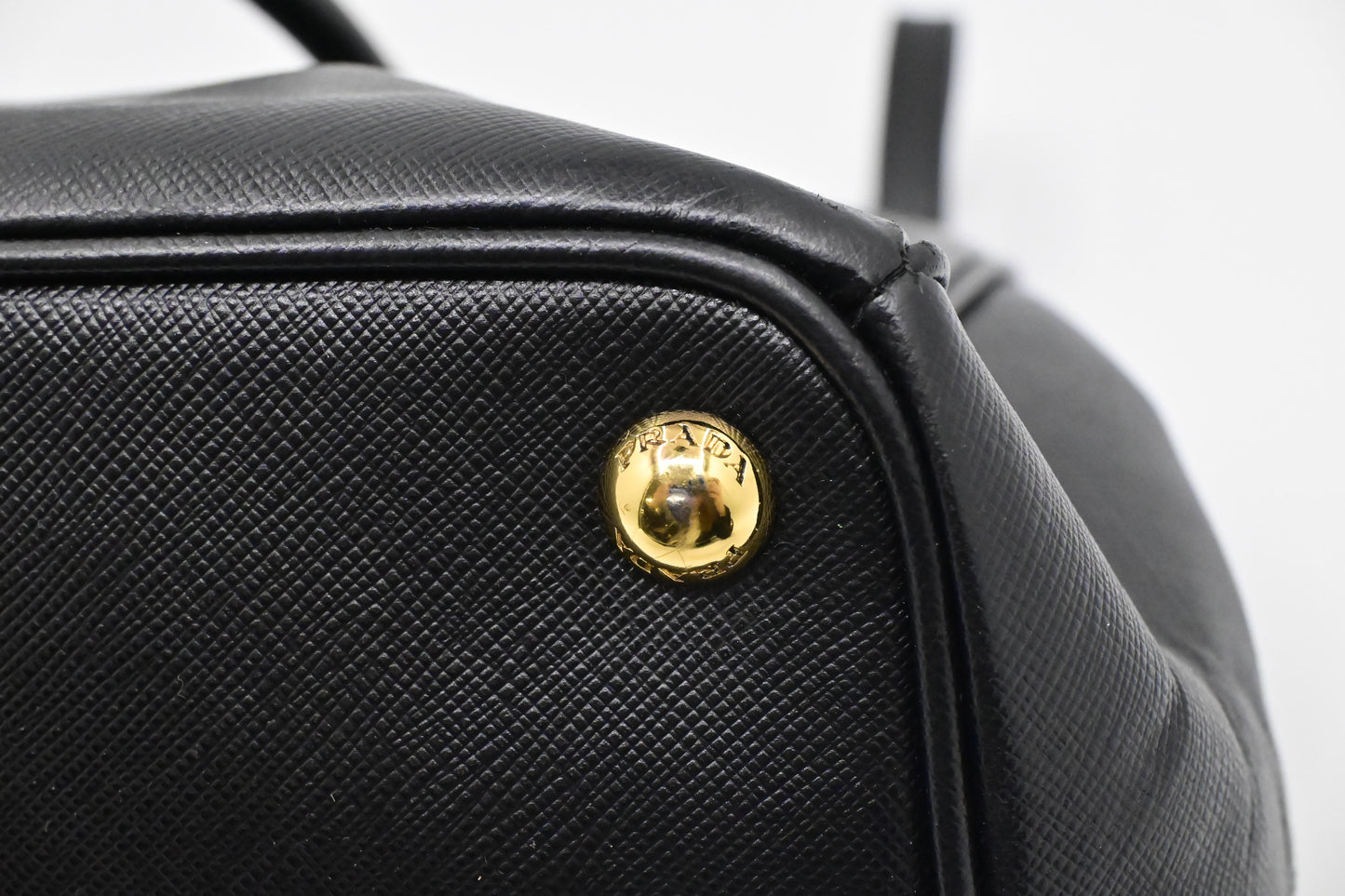 Prada Medium Galleria in Black Saffiano Leather