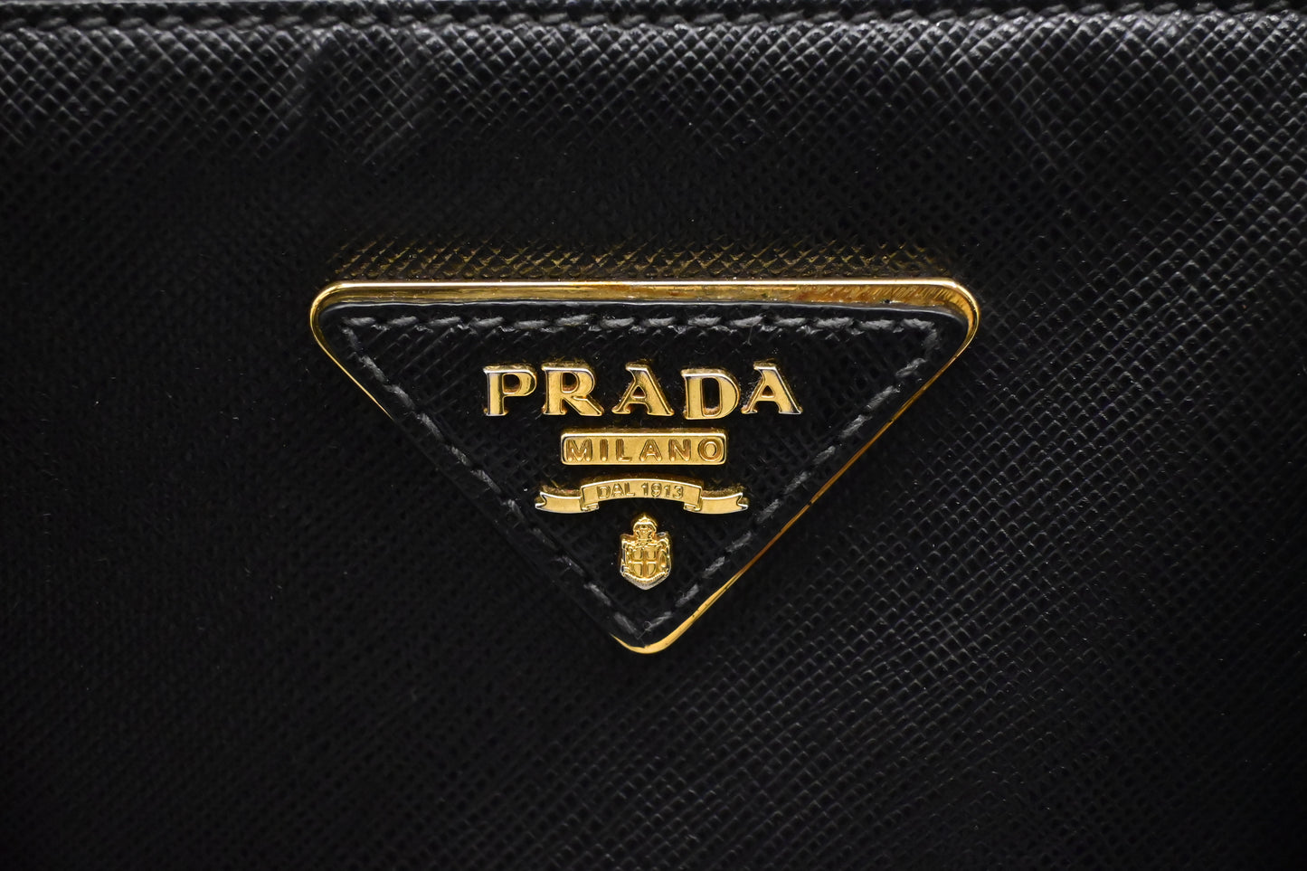 Prada Medium Galleria in Black Saffiano Leather