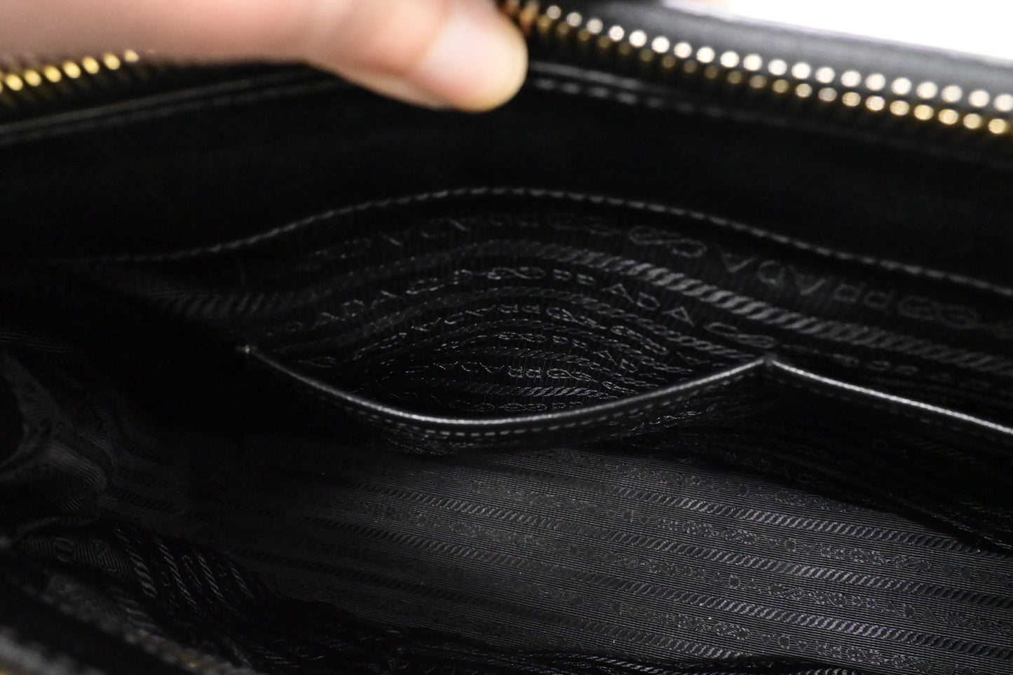 Prada Medium Galleria in Black Saffiano Leather