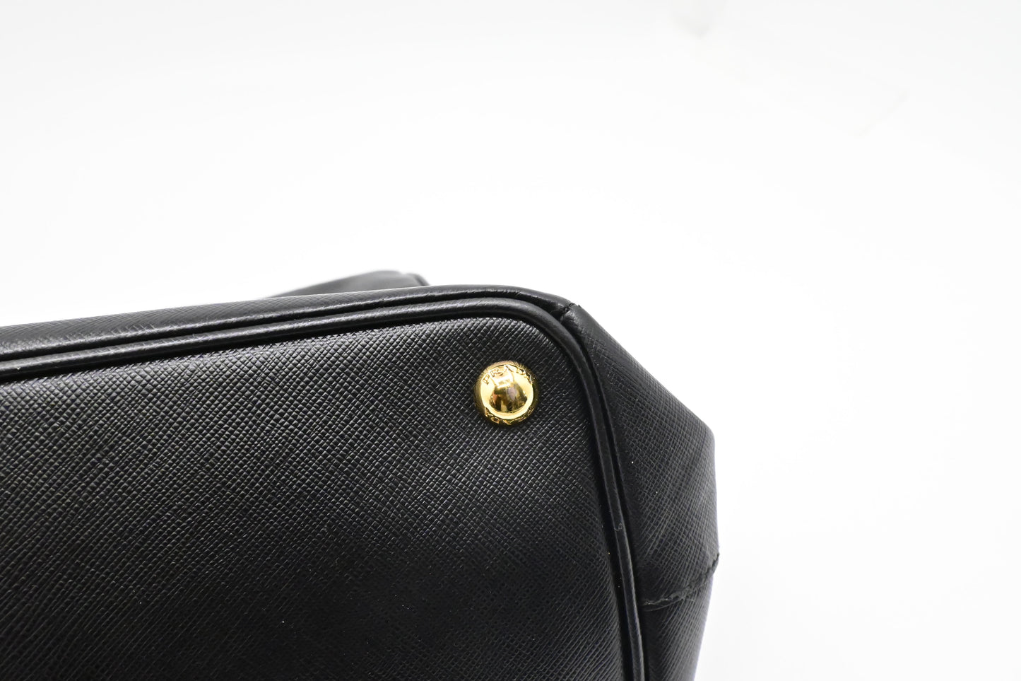 Prada Medium Galleria in Black Saffiano Leather