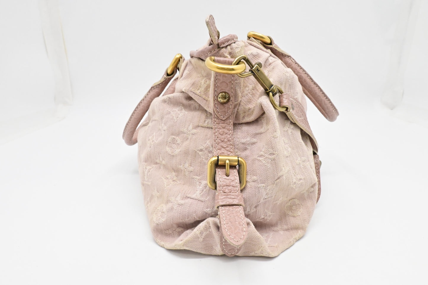 Louis Vuitton Neo Cabby in Light Pink Monogram Denim