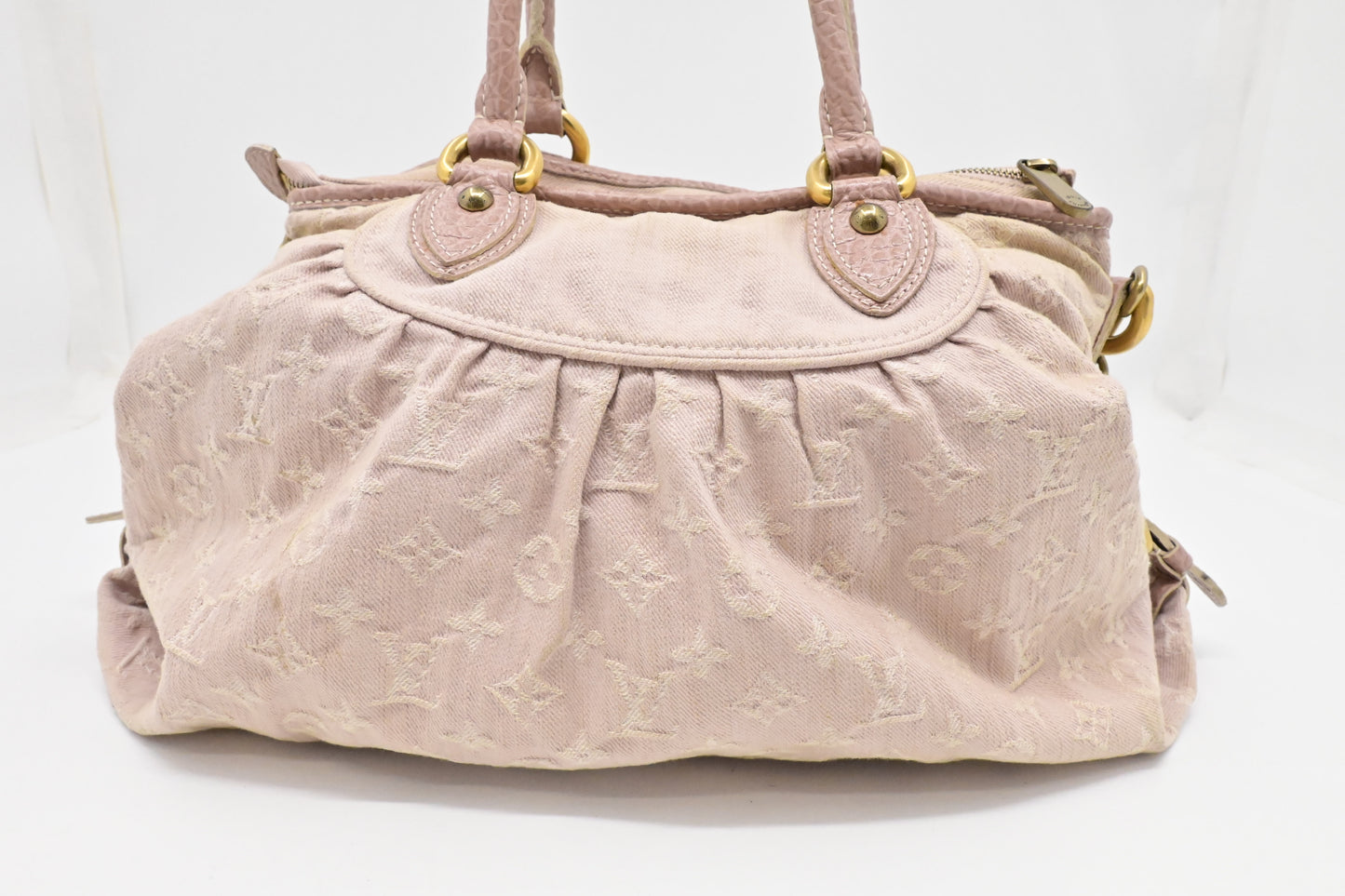 Louis Vuitton Neo Cabby in Light Pink Monogram Denim