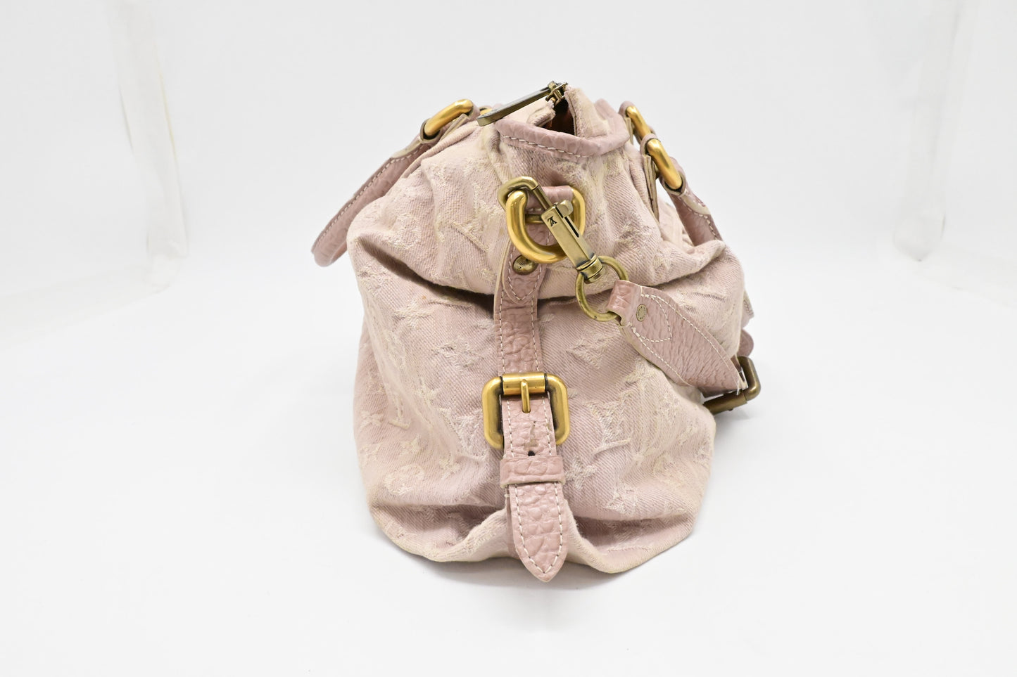 Louis Vuitton Neo Cabby in Light Pink Monogram Denim