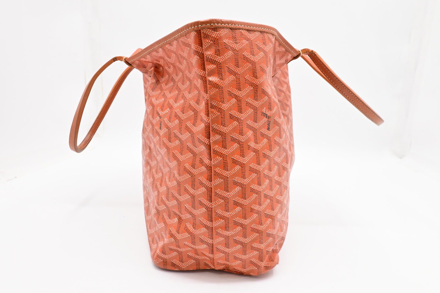 Goyard Saint Louis PM in Orange Goyardine Canvas