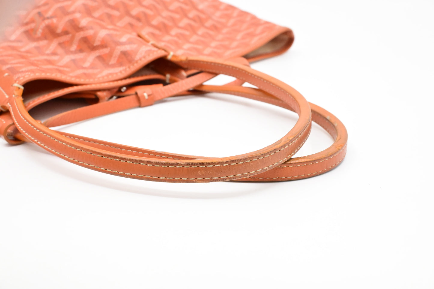 Goyard Saint Louis PM in Orange Goyardine Canvas