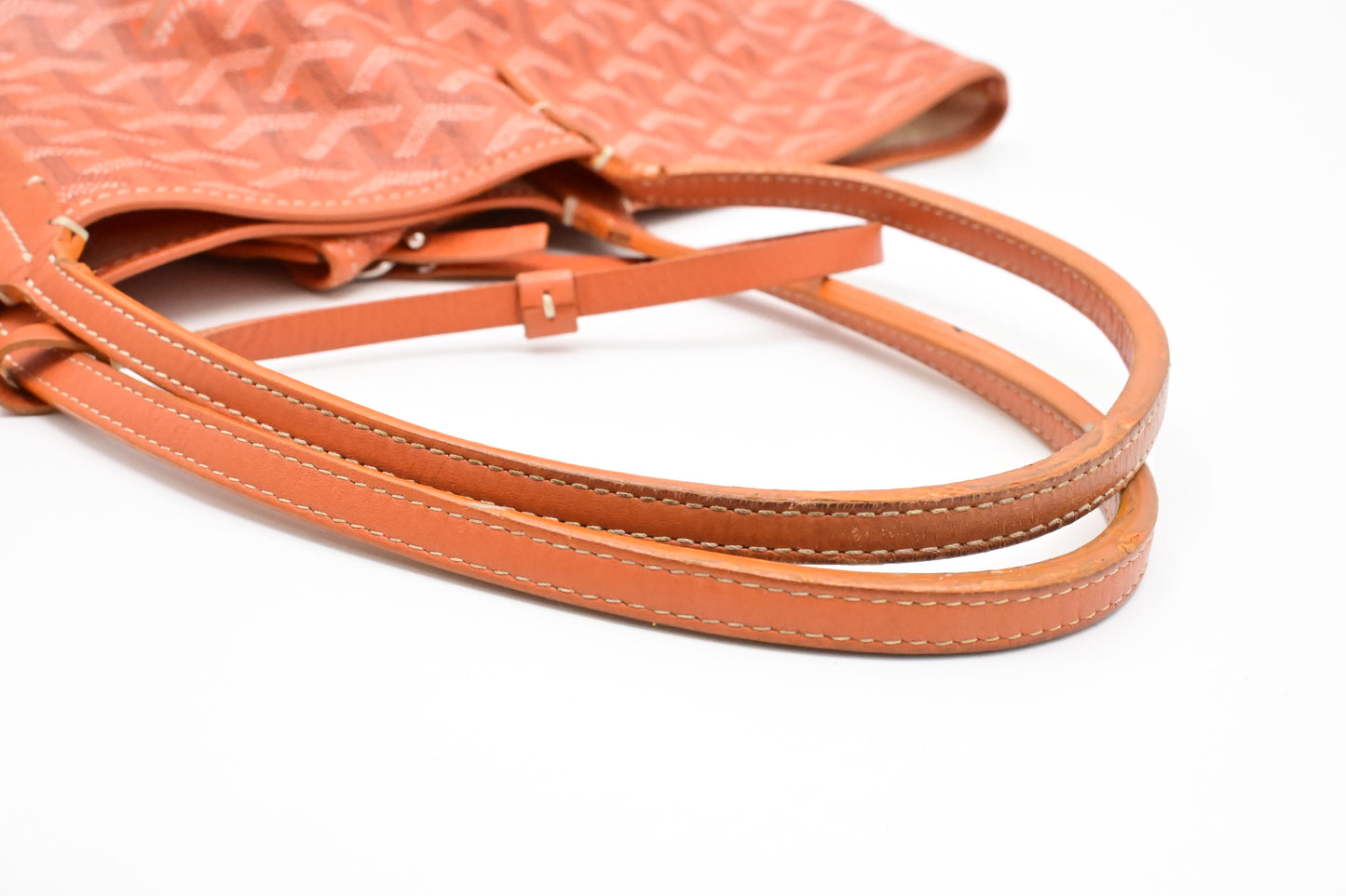 Goyard Saint Louis PM in Orange Goyardine Canvas