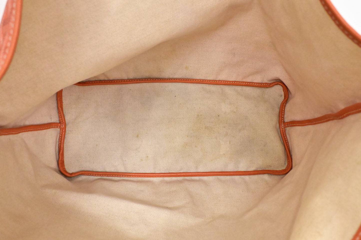 Goyard Saint Louis PM in Orange Goyardine Canvas