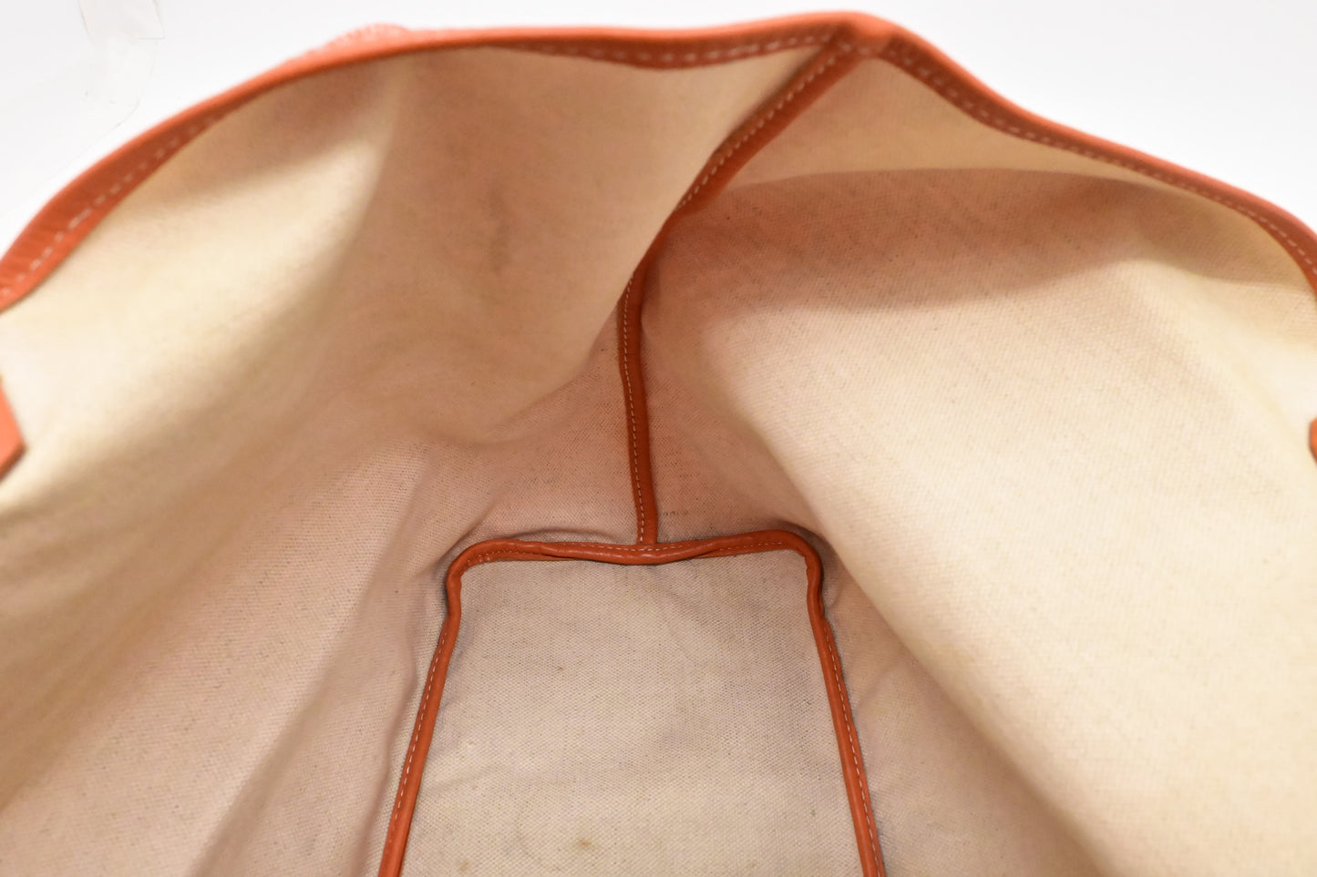 Goyard Saint Louis PM in Orange Goyardine Canvas
