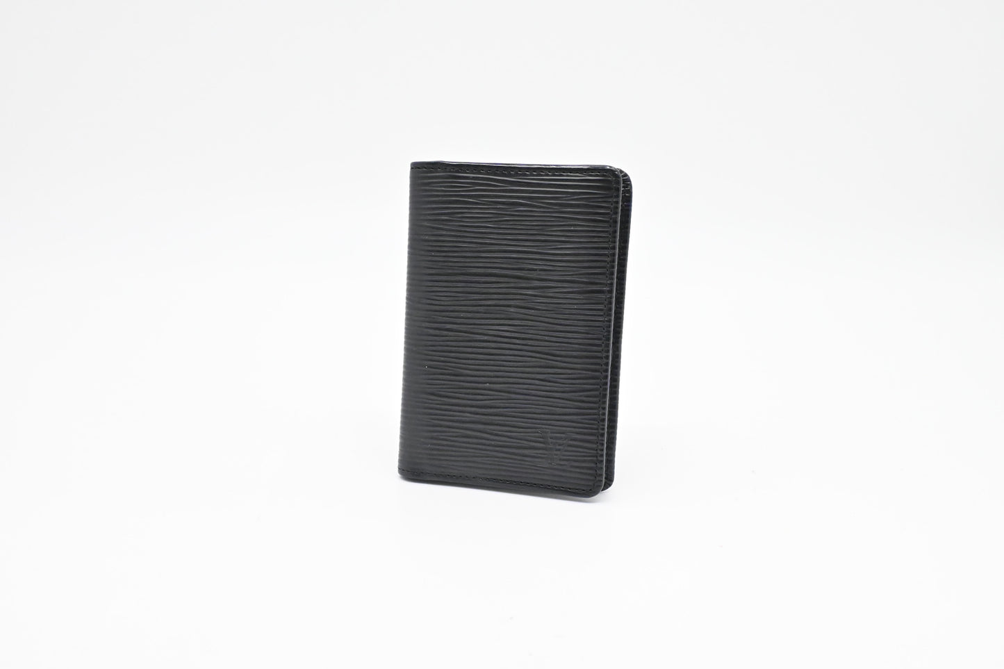 Louis Vuitton Card Case in Black Epi Leather