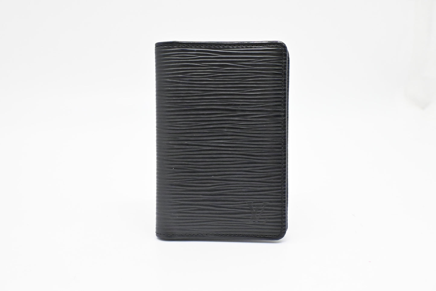 Louis Vuitton Card Case in Black Epi Leather