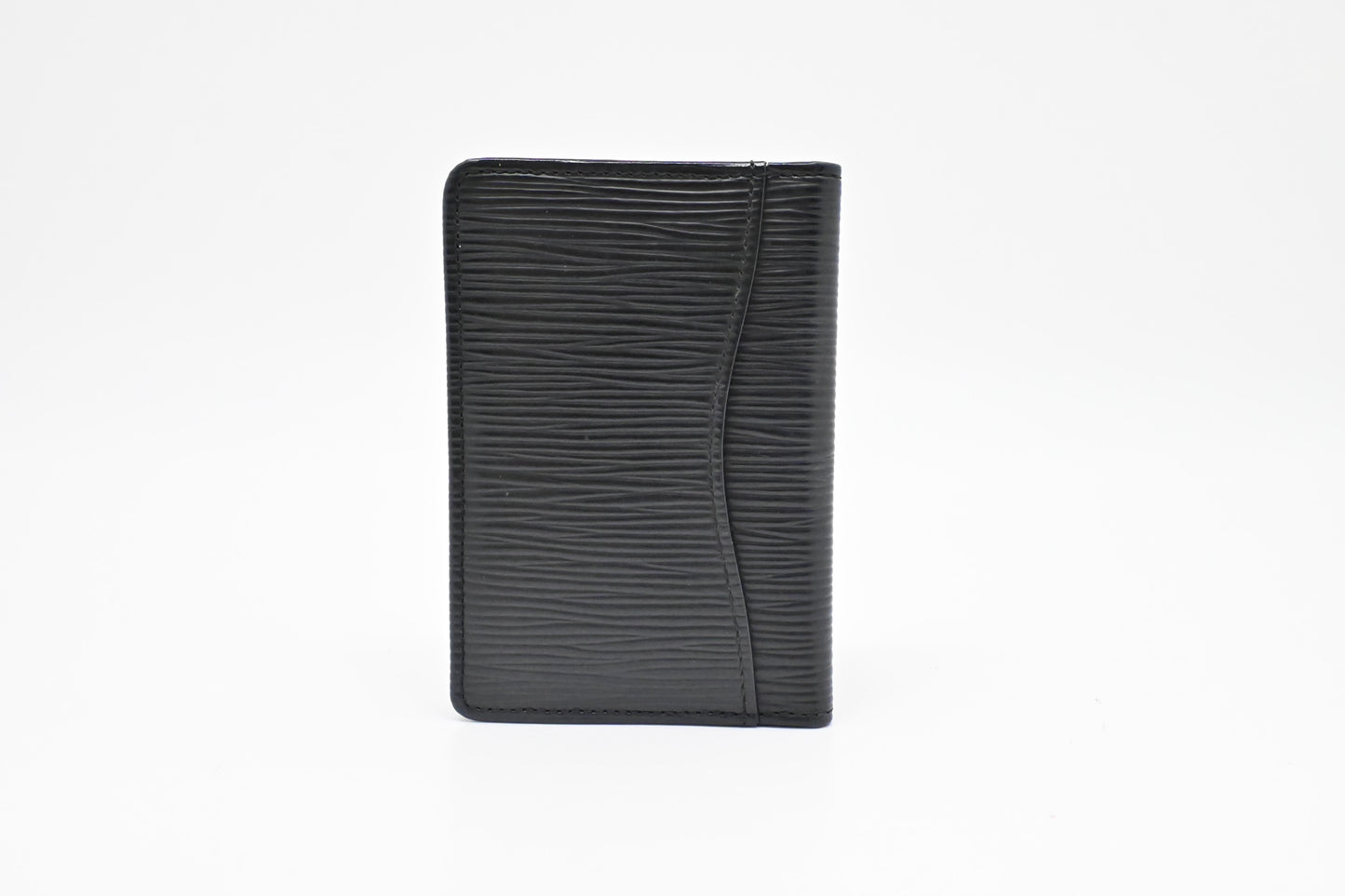 Louis Vuitton Card Case in Black Epi Leather