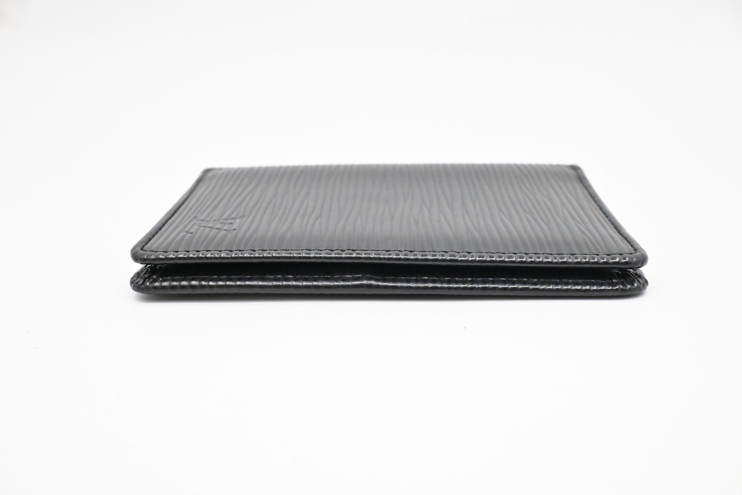 Louis Vuitton Card Case in Black Epi Leather