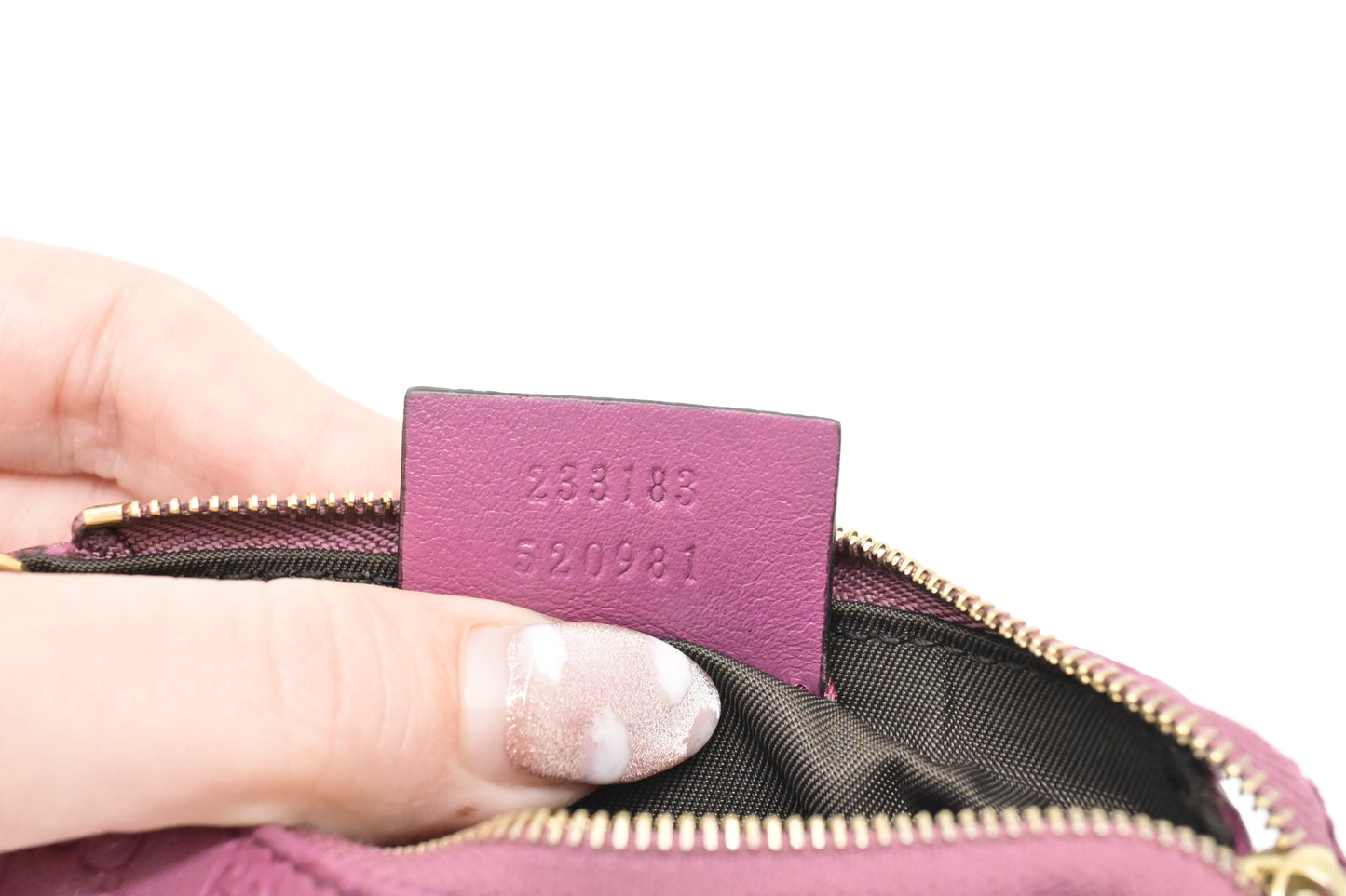 Gucci Key Case in Pink Microguccissima Leather
