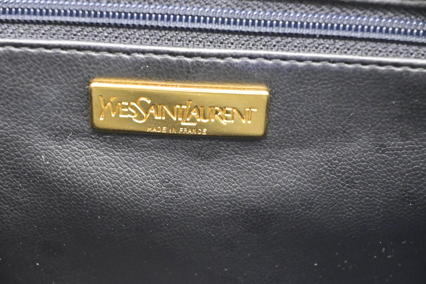 YSL Saint Laurent 2-Way Bag in Black Leather