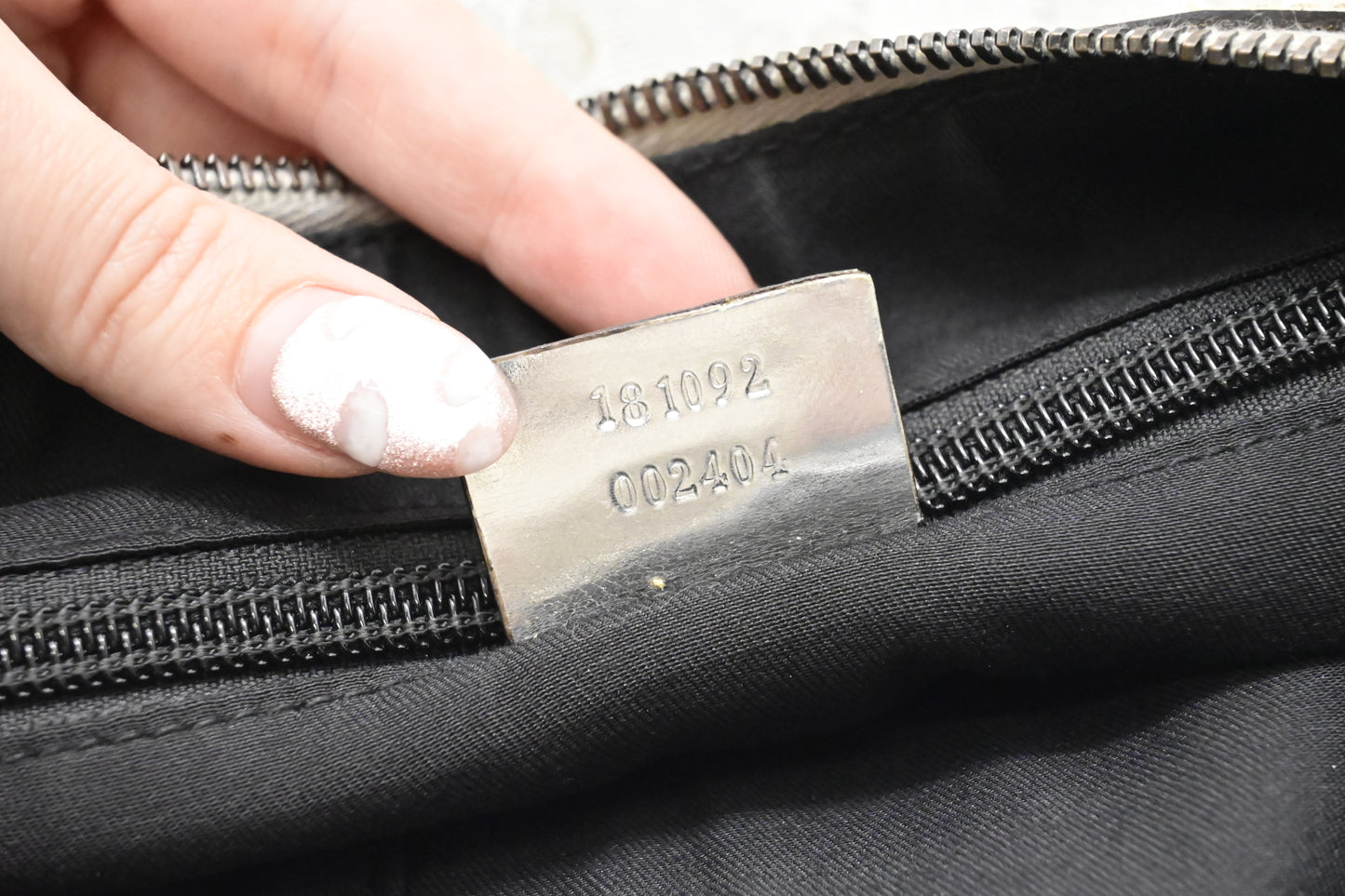 Gucci Crossbody Hobo Bag in Silver GG Canvas