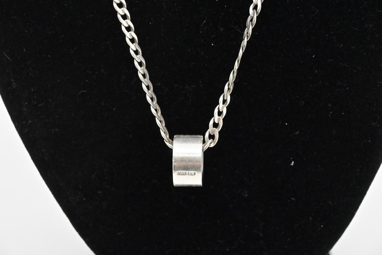 Gucci G-Ring Necklace in Sterling Silver