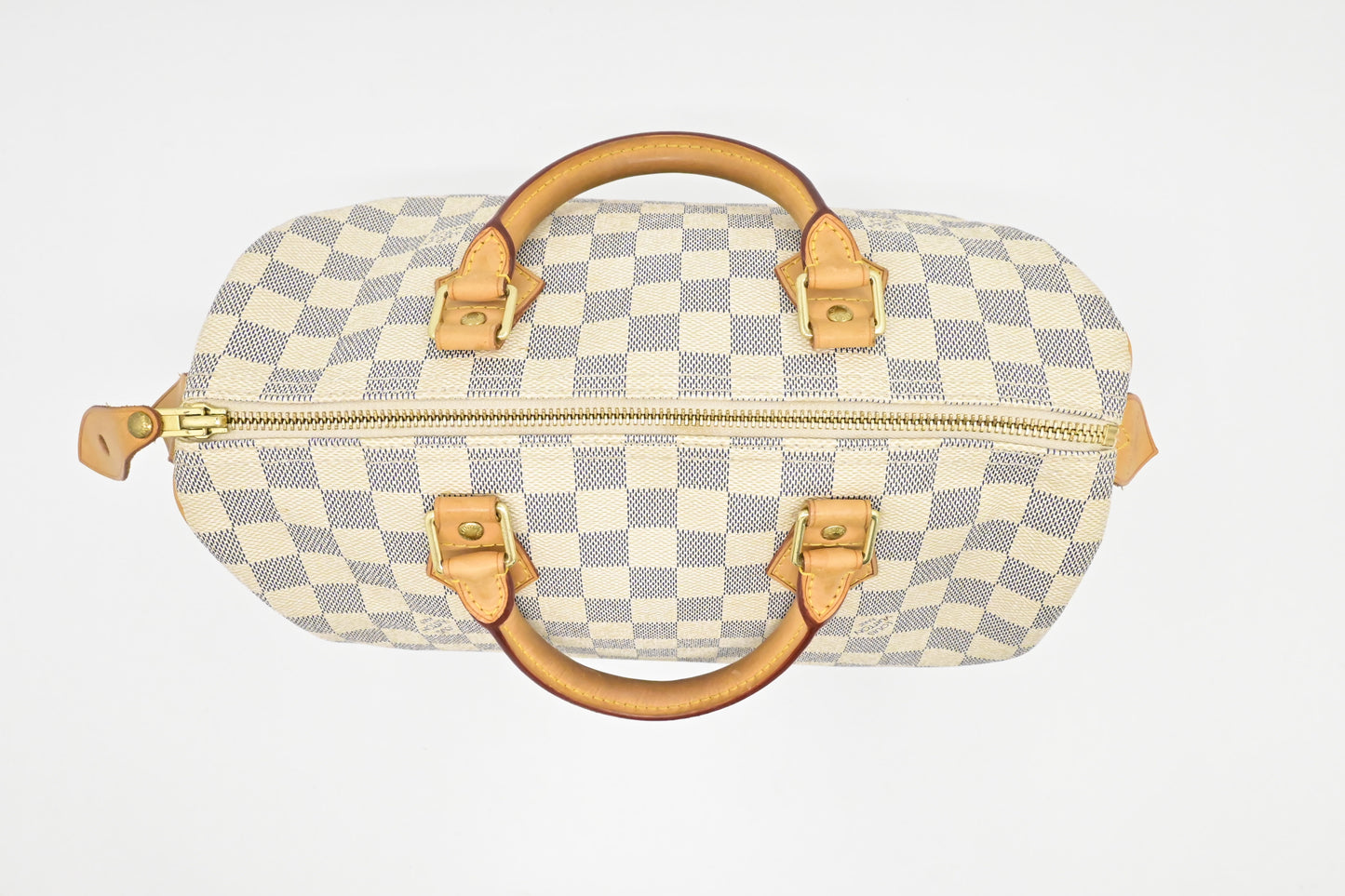 Louis Vuitton Speedy 30 in Damier Azur Canvas