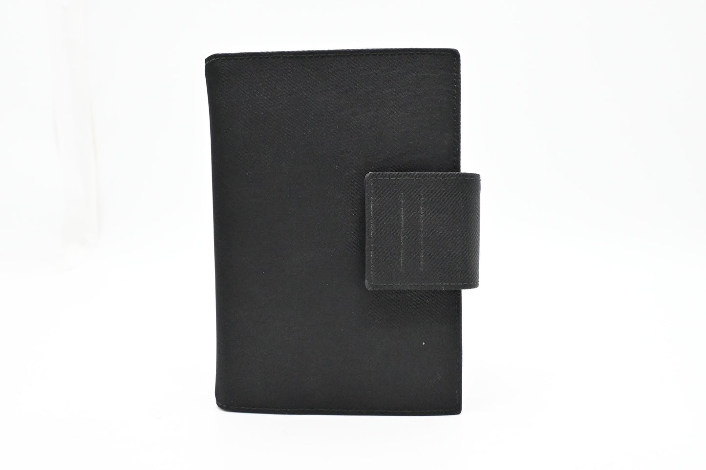 Prada Agenda in Black Nylon Canvas