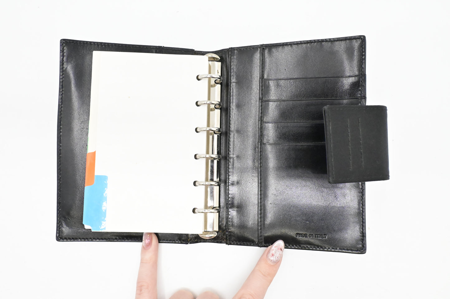 Prada Agenda in Black Nylon Canvas