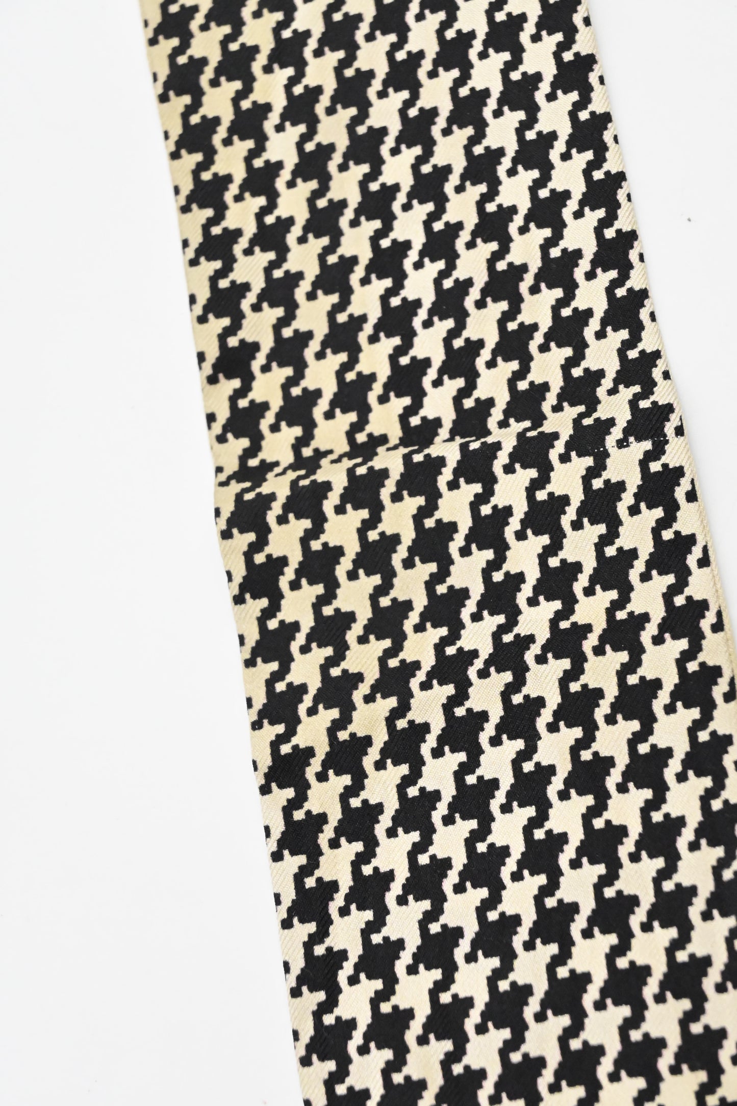 Dior 30 Montaigne Mitzah in Off White and Black Silk