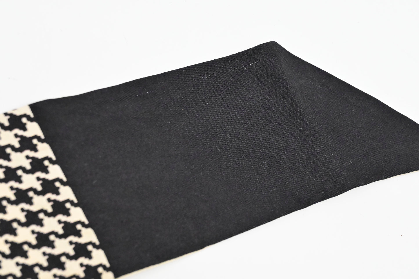 Dior 30 Montaigne Mitzah in Off White and Black Silk