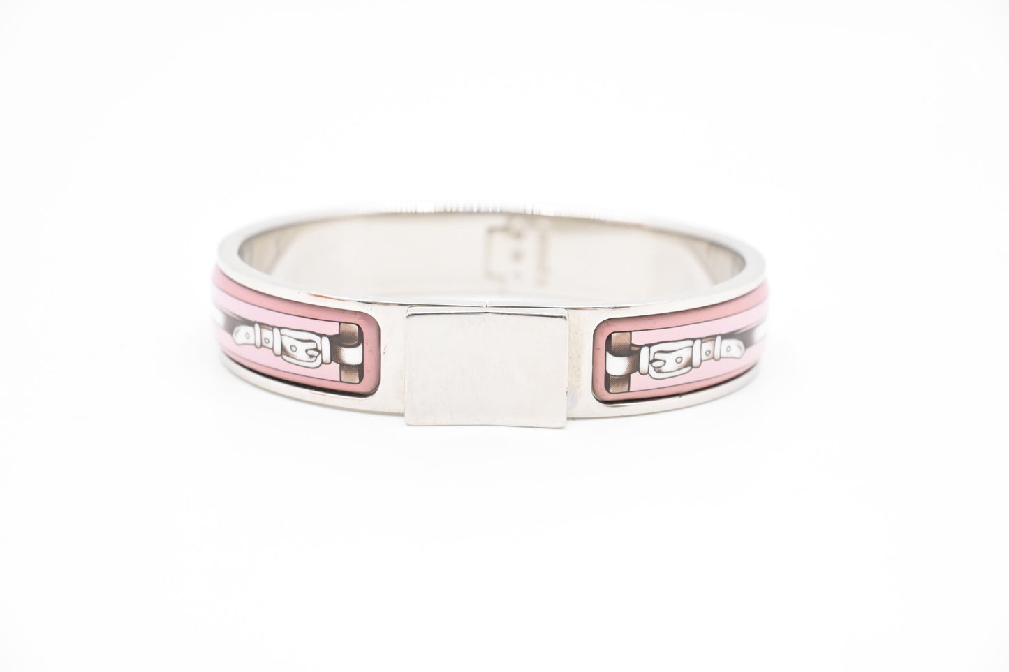Hermes Clic H Bracelet in Pink