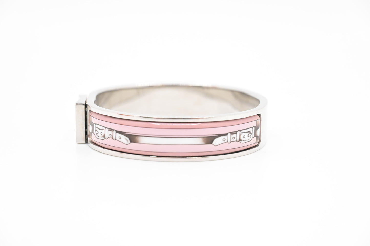 Hermes Clic H Bracelet in Pink