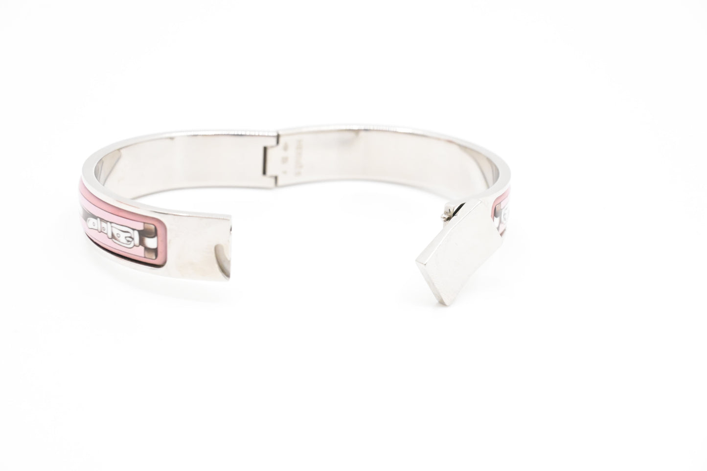 Hermes Clic H Bracelet in Pink