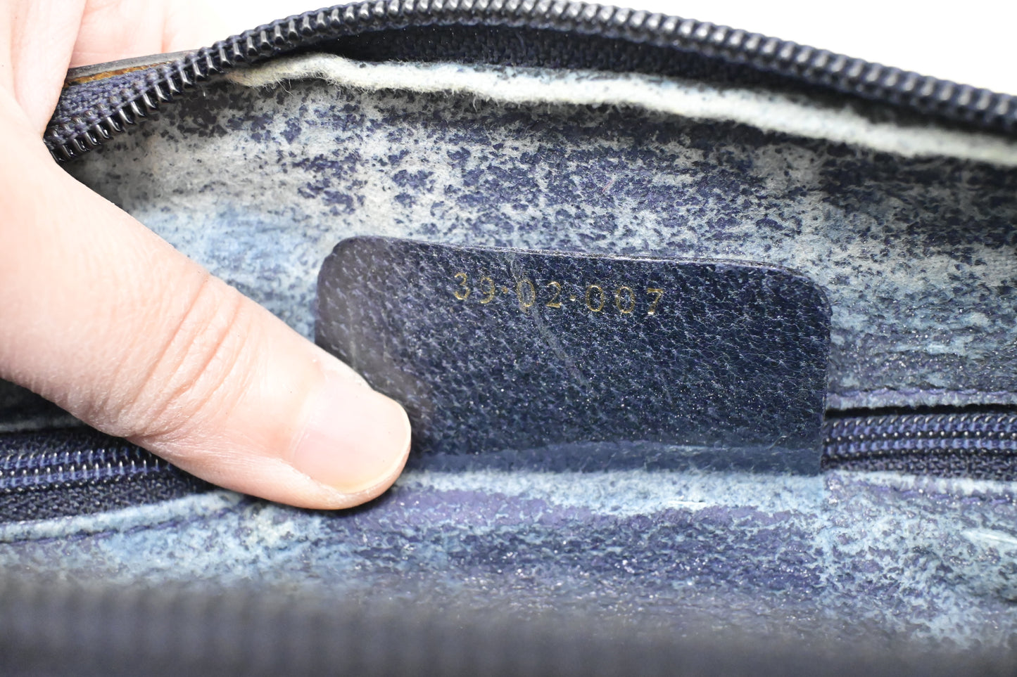 Gucci Boston Bag in Navy GG Supreme Canvas