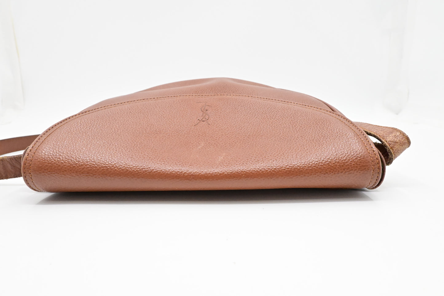 YSL Saint Laurent Crossbody in Brown Leather