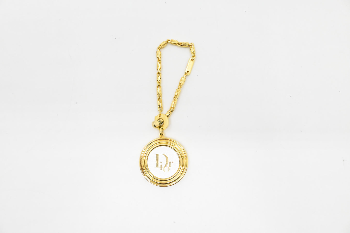 Dior Charm in Gold Tone Metal