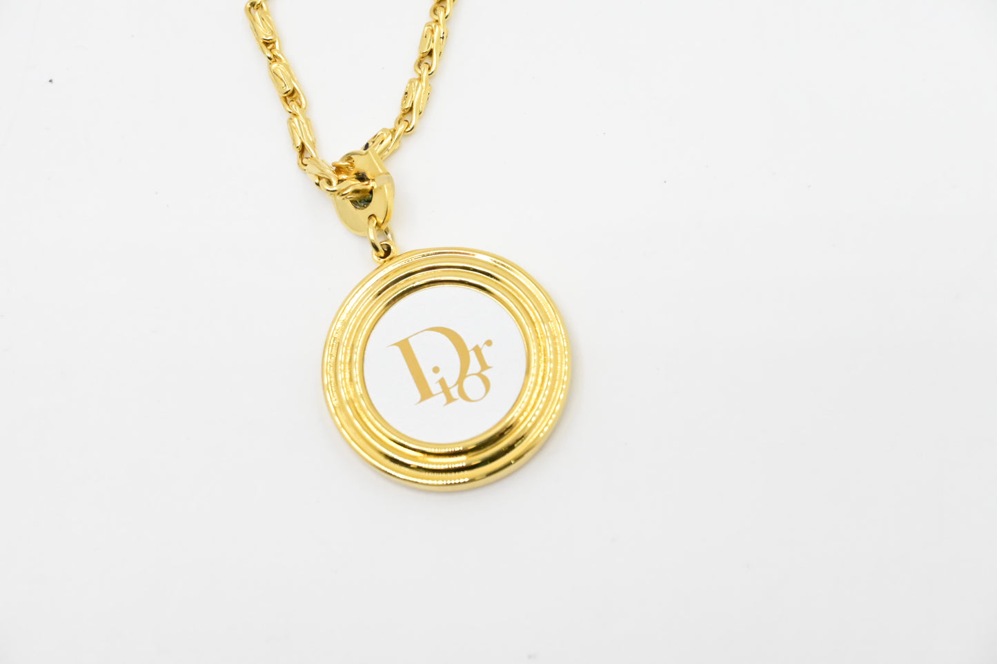 Dior Charm in Gold Tone Metal